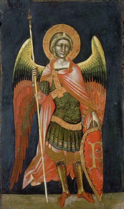 Ange guerrier, 1348-54 - Ridolfo di Arpo Guariento